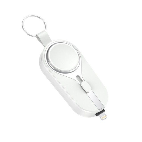 Chargeur magnétique pour Apple Watch & téléphone portable mini porte-clés banque d'alimentation batterie - Photo 12 sur 16