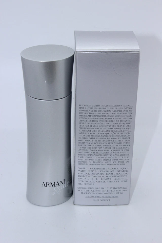 Giorgio Armani Code ice 75 Eau de Toilette  Spray EU/OVP - Bild 2 von 3
