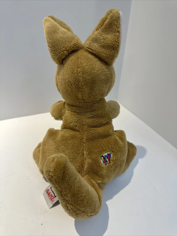 Webkinz Ganz Kangaroo 9” Stuffed Animal Plush Toy No Code Retired - Image 3 of 4