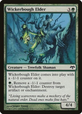 Wickerbough Elder 1x MtG Eventide SP/NM