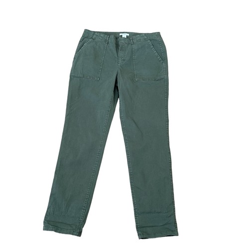 Daily Ritual Women’s Straight Leg Pants Green Size 10 - Picture 5 of 11