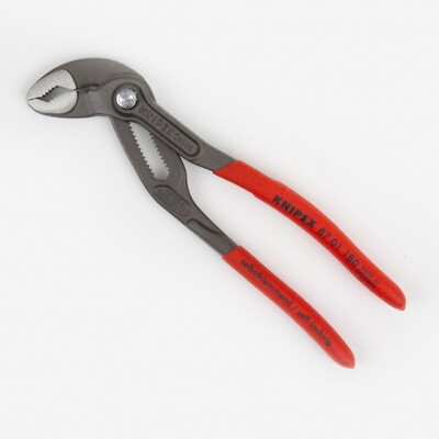 NEW! Knipex 7'' Cobra Pliers - Plastic Grip 8701180