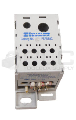 FERRAZ SHAWMUT FSPDB3C POWER DISTRIBUTION BLOCK