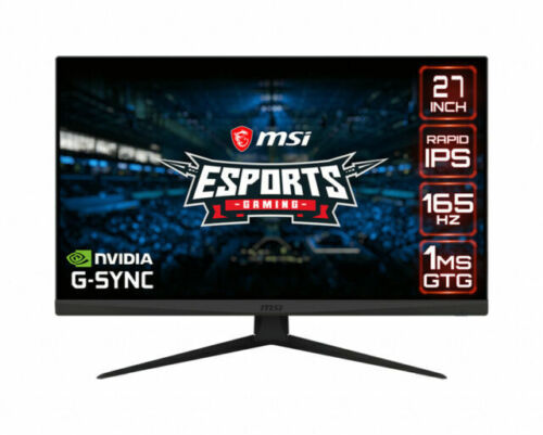 MSI G27CQ4 E2 27 QHD 170Hz FreeSync Curvo Monitor