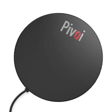 Pivoi Pad Wireless Charger 10W Qi Fast Charging Pad for iPhone 14/13 Samsung
