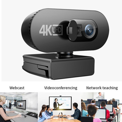 4K Full HD --Webcam für PC --Webkamera Neue Mini --Web --Cam mit Mikrofon USB - Bild 6 von 12