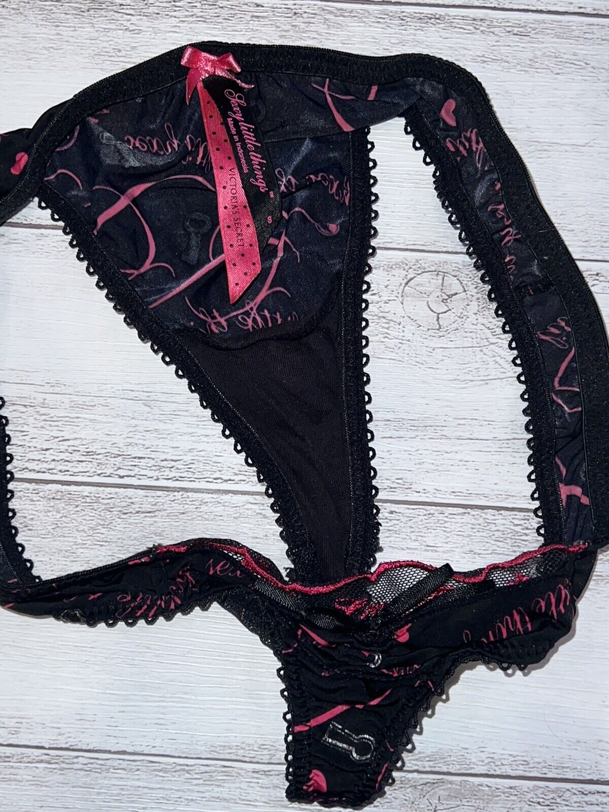 VTG VICTORIA’S SECRET Sexy Little Things SILKY SM… - image 5