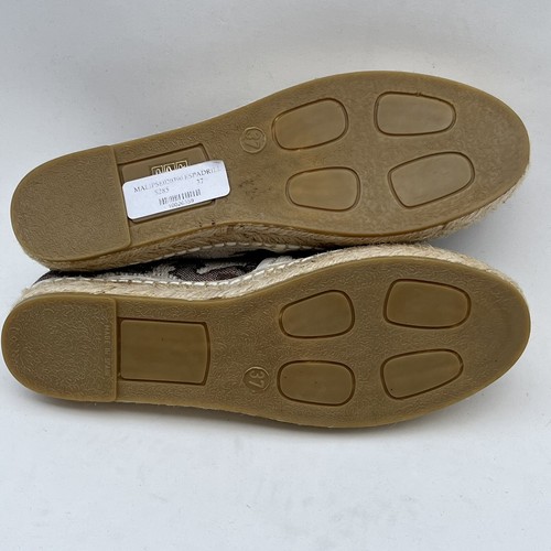 Maliparmi Espadrille Loafers Shoes 37 Made In Spain Jute Indian Design $285 - Picture 7 of 9