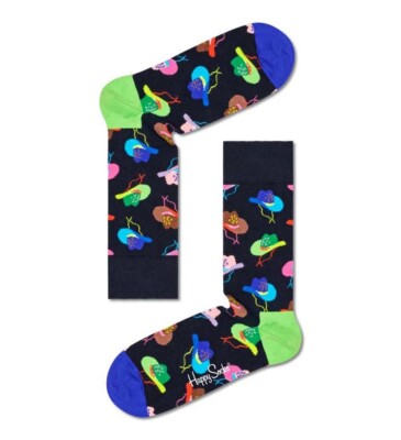 Happy Socks Cowboy Hat Socksn Größe 36-40 Bunte Socken UVP 12 