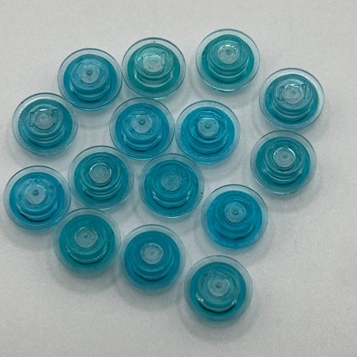 LEGO® 4073 1x1 Round Plates Bulk Lot of 15 - Pick Colors - Trans Mosaic Dots - Picture 10 of 10