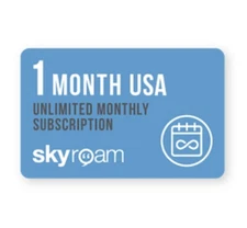 Skyroam WiFi USA Unlimited (30Days) Subscription Pre-Paid CODE HotSpot