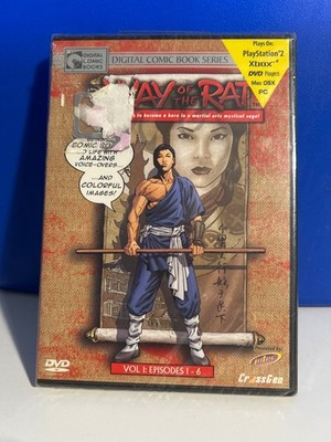 Way of the Rat Vol 1-1-6 (DVD) Digital Book Comic Series   ...BRAND NEW & SEALED