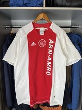AJAX AMSTERDAM 2005 2006 HOME FOOTBALL SHIRT SOCCER JERSEY ADIDAS 109685 sz M