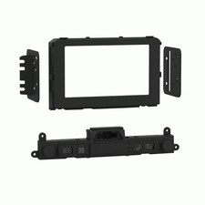Metra 95-7309 Double DIN Black Stereo Dash Kit for 2001-2006 Hyundai Santa Fe