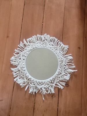 Beautiful Macrame Mirror