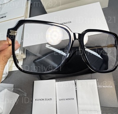 GentleMonster Sunglasses Jeff 01 Black Frame Clear Lenses | eBay