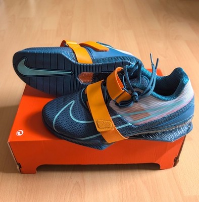 Nike Romaleos 4 Gewichtheberschuh Gym Wettkampfschuhe blau Gr. 42 | CD3463-493