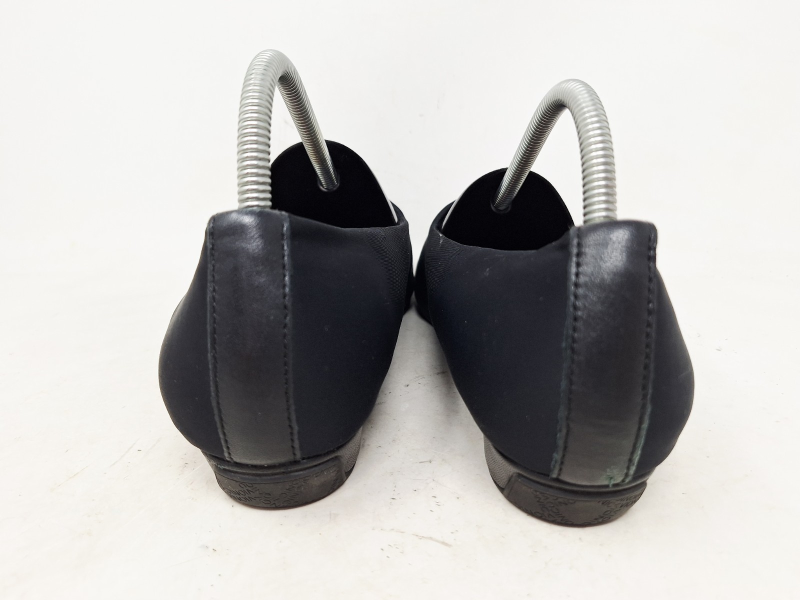 Vionic Womens Powell Demi Black Sz 9.5 Wedge Comfort Orthotic Slip Shoes Stretch image 6