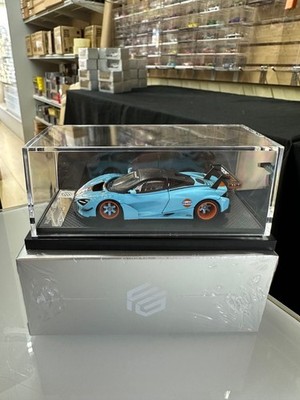 MCLAREN 720S GT3X GULF LIVERY HOOD COMES OFF 1/64 DIECAST CAR BY FG MODELS