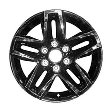 18x8.5 5 Double Spoke Refurbished Aluminum Wheel Painted Black 560-05911