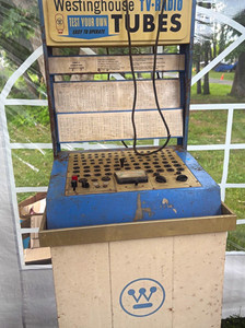 Westinghouse TV-RADIO Self-Service Vacuum Tube Tester Cabinet/Kiosk