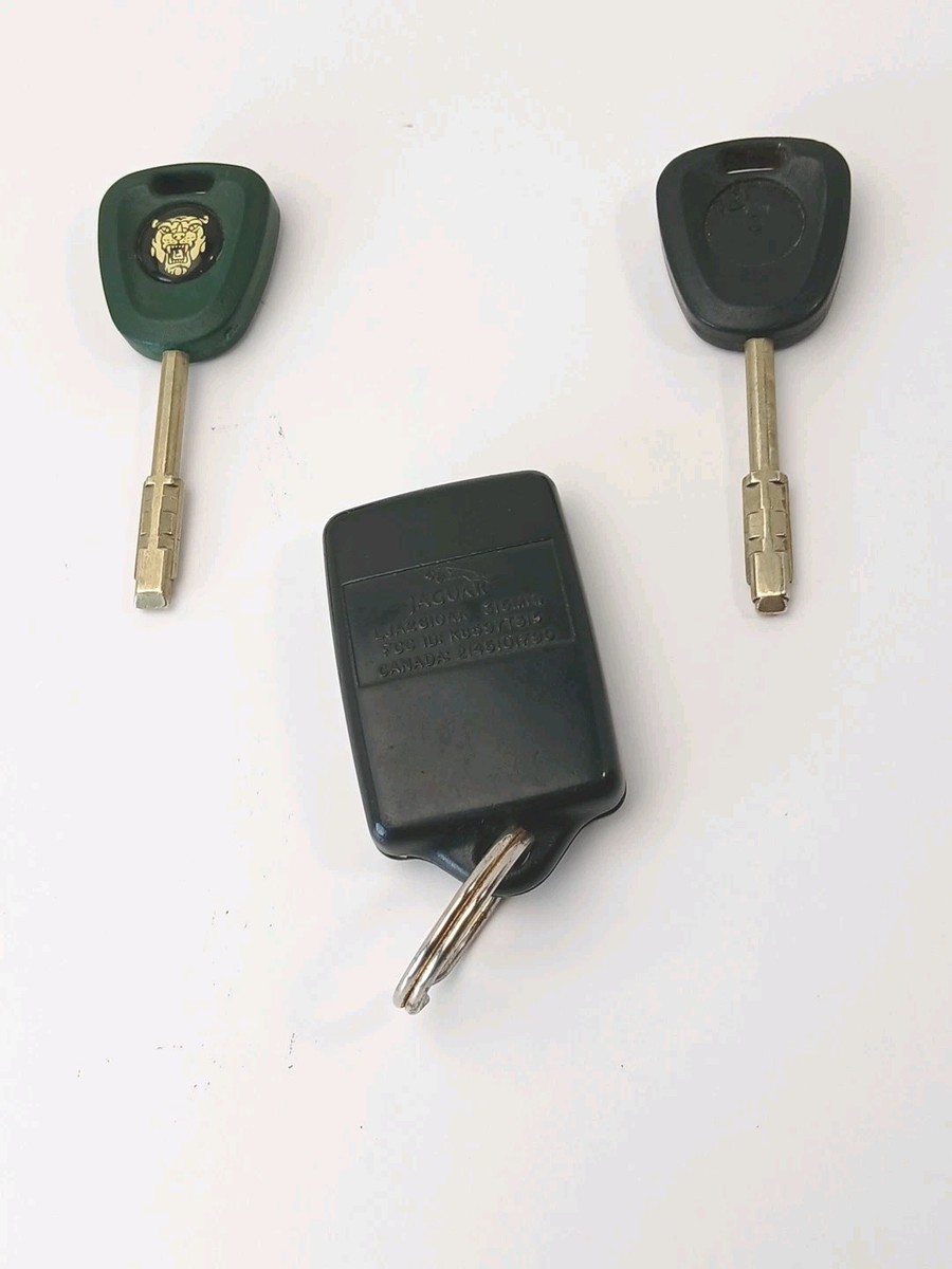 OEM 2000 JAGUAR XJ8 & Others Vanden Plas Remote Key FOB 4 Buttons