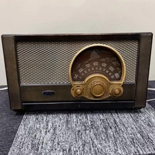 SHARP Vacuum Tube Radio SR-280M Vintage Not Working