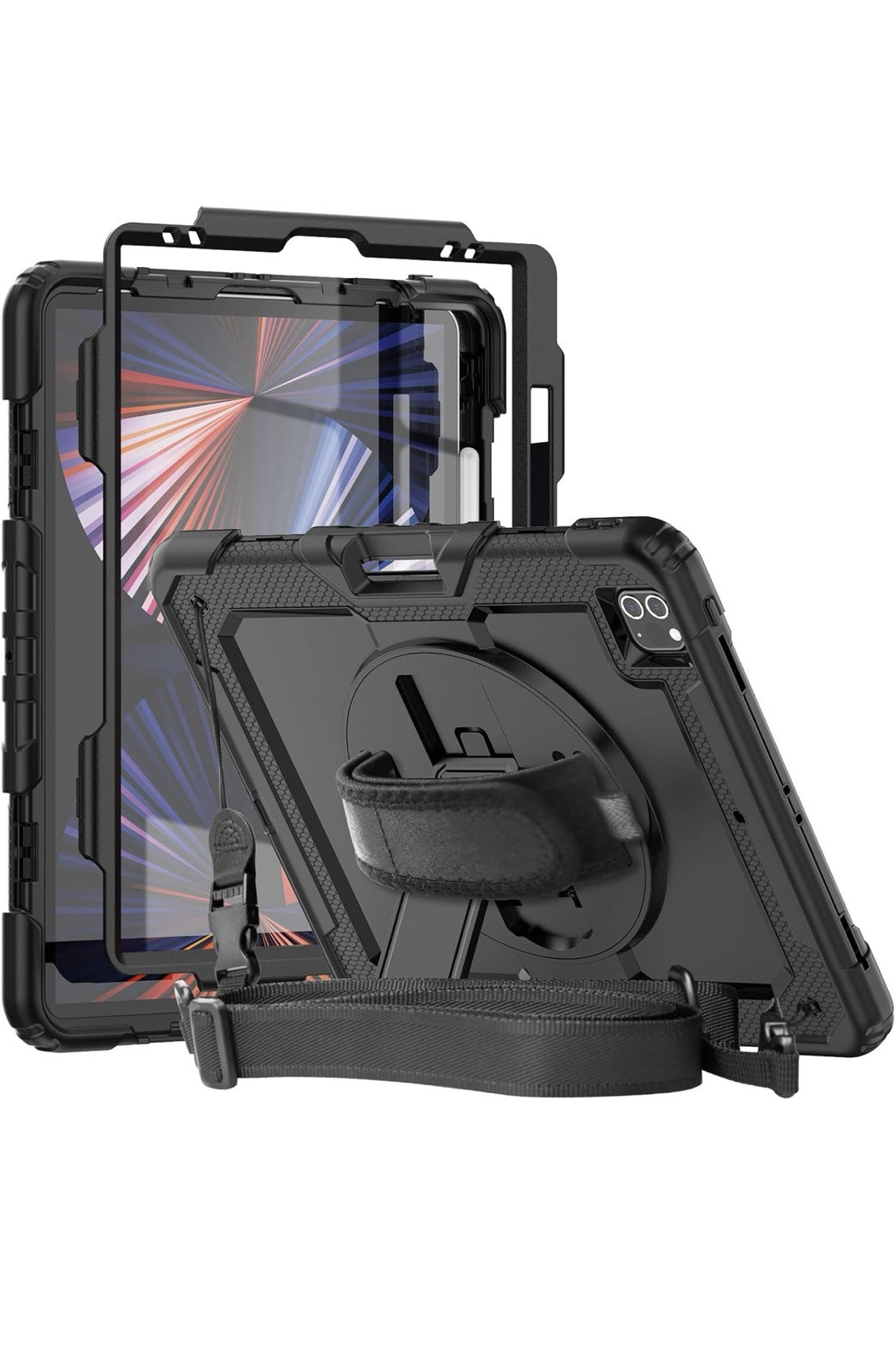 Durable Heriza iPad Case for 12.9 Inch iPad 6th/5th/4th Gen-image