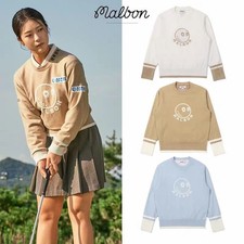 Golf MALBON Womens long-sleeved knitted sweat...