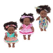 Reale Lifelike Neonato Rinato Bambola Del Vinile Del Silicone 7.87 "Baby Girl