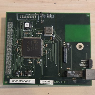 Sonic-T Ethernet Communication Interface Board Rev C 00-046548 RJ45 