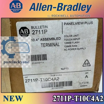 NEW NEW PLC 2711P-T10C4A2 PanelView Plus 1000 Touch/Color Terminal US