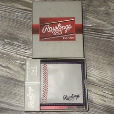 Official Rawlings Baseball Stitched Wallet New Leather