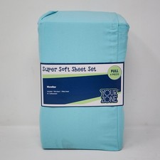 Your Zone Super Soft Sheet Set Full 4 Piece Microfiber Bedding Sheets Pillow