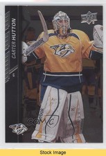 2015-16 Upper Deck Silver Foil Board Carter Hutton #103 READ 9jk