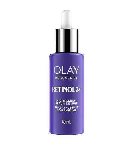 Olay Regenerist Retinol 24 Night Serum Vitamin B3 Retinoid 1.3 oz Fragrance-Free