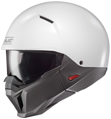 HJC i20 Open Face Motorcycle Helmet White XLarge