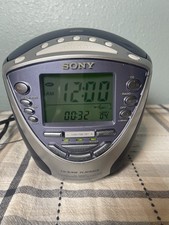 Sony Dream Machine ICF-CD843V AM/FM Radio CD Player Alarm Clock