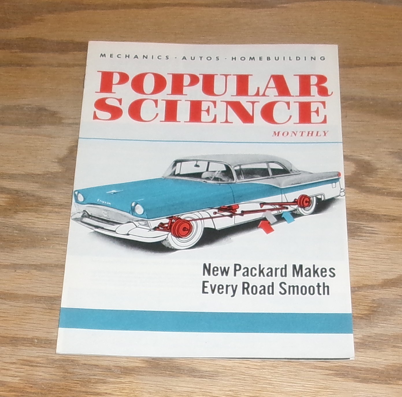 1955 Packard Popular Science Monthly Sales Brochure 55