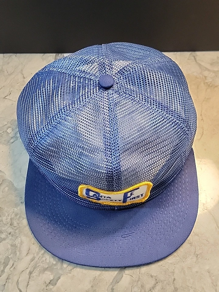 Gorra de ala corta vintage mecánica snapback años 80 patinador surf punk rieles Sante Fe Foto 2 de 4
