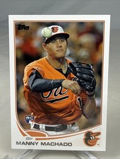 2013 Topps Manny Machado Rookie RC Card #270 Baltimore Orioles. rookie card picture