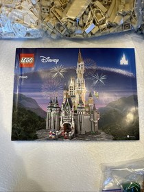 LEGO Cinderella Disney Castle 71040 100% Complete Box Minifigs & Instructions