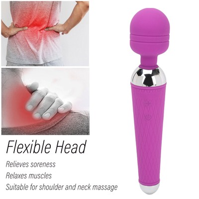 Handheld Personal Massager Muscle Relaxation Cordless Rechargeable Vibrator