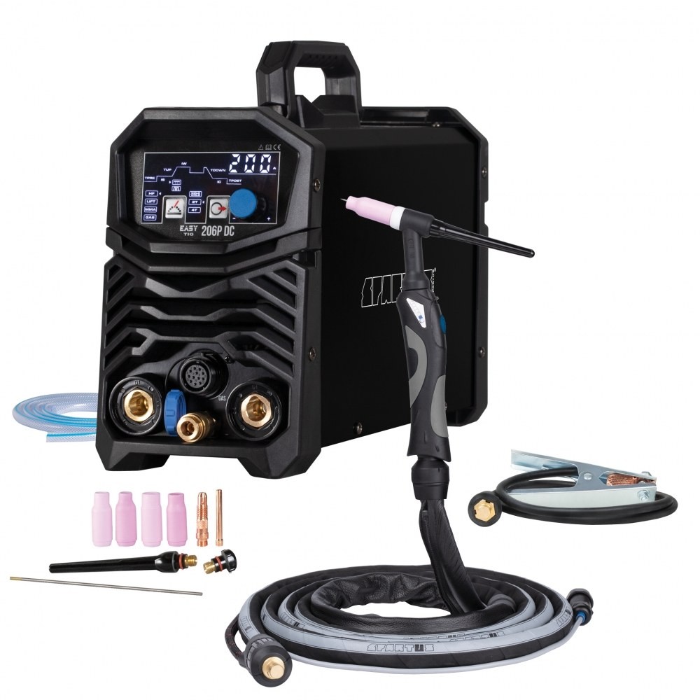 Soudeuse TIG SPARTUS EasyTIG 206P DC idéale pour équiper votre atelier de ferronnerie