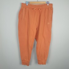 Nike Joggers Mens 2XL Orange Streetwear Cuffed Sweatpants Athleisure Everyday