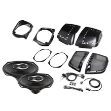 Hertz HD14H 6x9: For 2014 - 2023 Saddle Bag Lid Kit with Speaker Harness and ...
