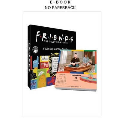 2026 Friends Day-at-a-Time Box Calendar, Trends International 2025