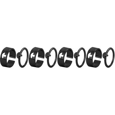 4 Paare passende Ringe Paare Ringe Matching Promise Rings Eheriebands