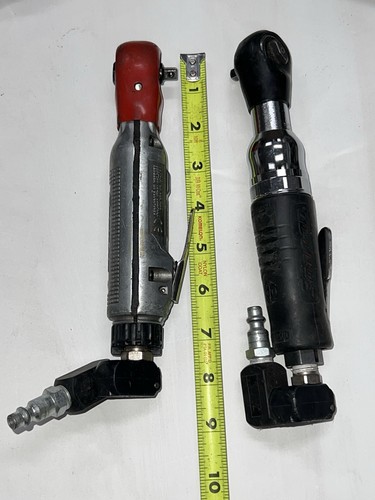 two 3/8” pneumatic air ratchets