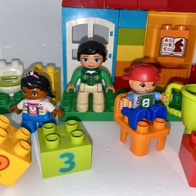 Lego Duplo 10833 Preschool Teacher Kids Missing 3 Pieces No Box or Instructions